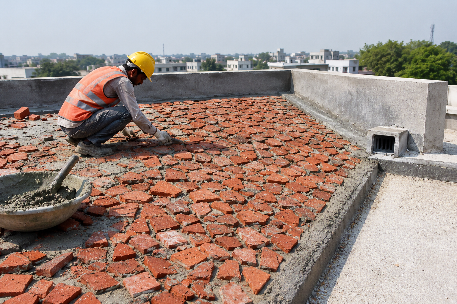 Brick Bat Coba Waterproofing: A Traditional Method for a Stronger, Cooler Roof